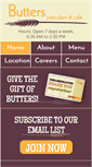 Mobile Screenshot of butterscafe.com